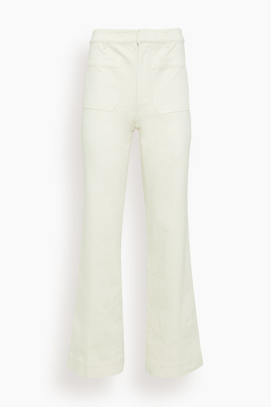 Tanya Taylor Pants Nicole Pant in Chalk Tanya Taylor Nicole Pant in Chalk