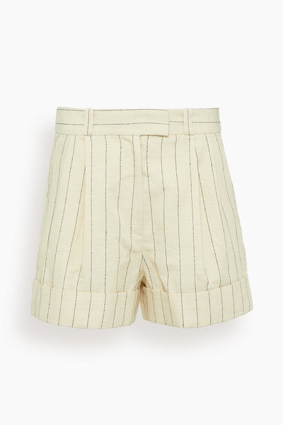 Neila Stripe Short in White Stripe
