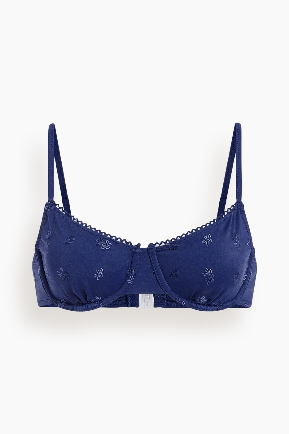 Solid & Striped Swimwear The Daphne Bikini Top in French Navy