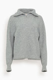 Xirena Sweaters Maylin Sweater in Oyster Grey Xirena Maylin Sweater in Oyster Grey