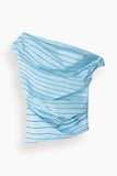 Staud Phare Top in Sunday Stripe