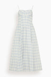 Simkhai Casual Dresses Kittiya Sleeveless Midi Dress in Periwinkle Sky Multi Kittiya Sleeveless Midi Dress in Periwinkle Sky Multi