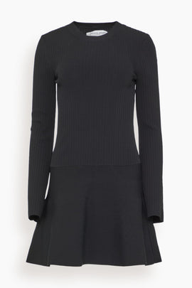 Asra Mini Dress in Black
