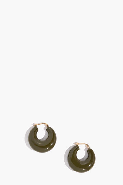 Grass Earring in Seaweed