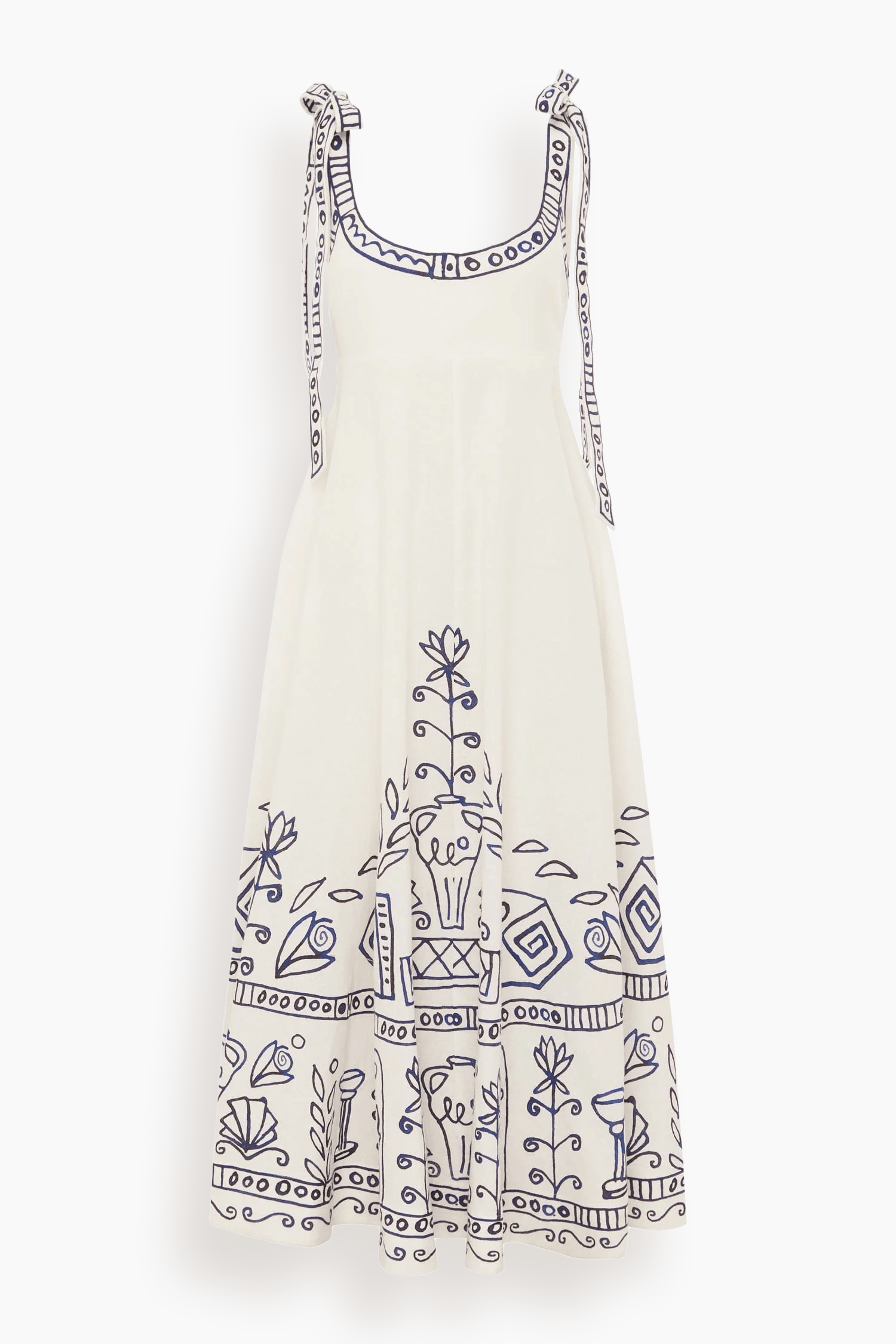 Alemais Leela Ballet Sundress in Cream Hampden Clothing Alemais Leela Ballet Sundress in Cream Hampden Clothing