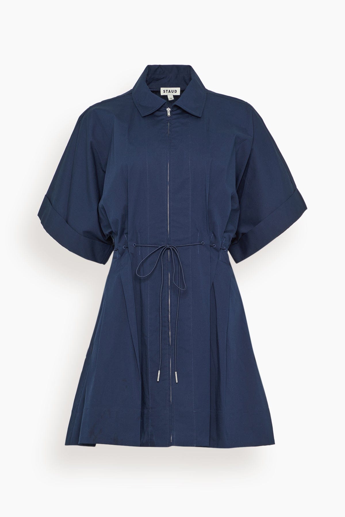 Staud Women's Cori Zip Dress - Blue - Size XL - Navy Staud Women's Cori Zip Dress - Blue - Size XL - Navy
