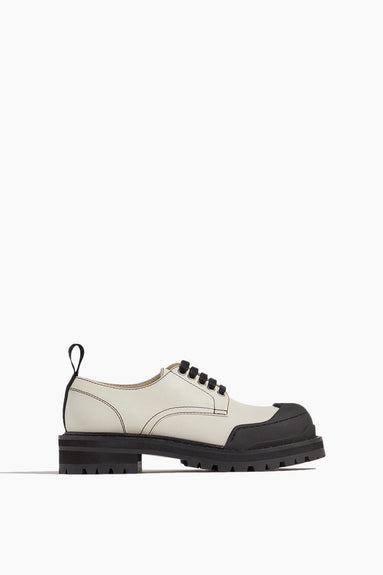 Marni Shoes Loafers Dada Derby in Black/White Marni Dada Derby in Black/White