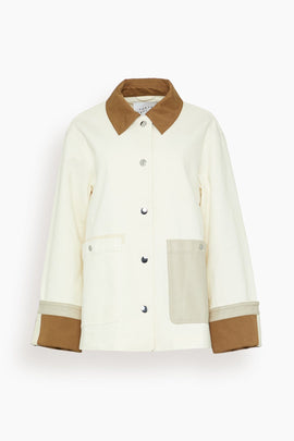 Troy Jacket in Chalk