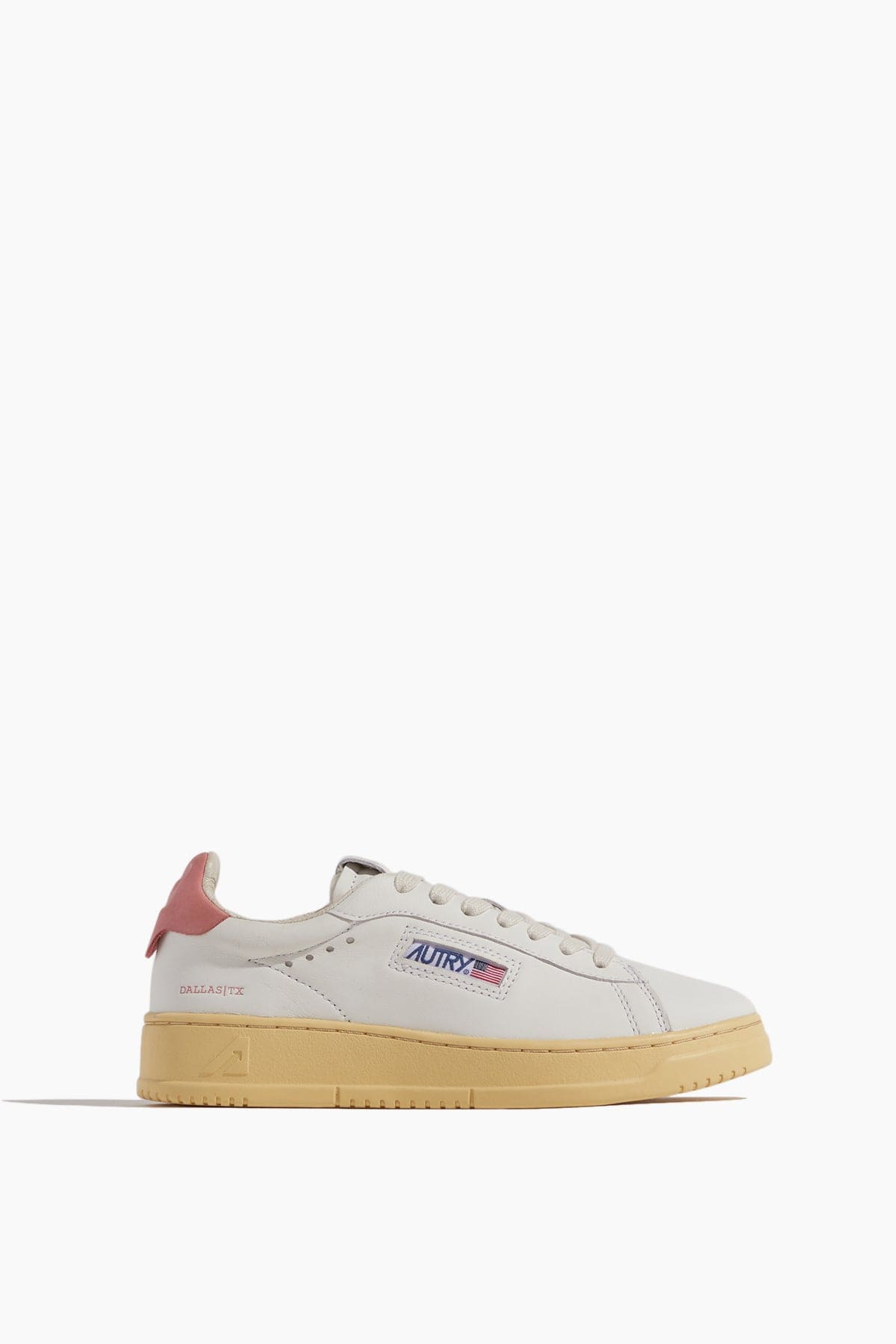 ★送料無料★AUTRY WOMENS DALLAS LOW SNEAKERS ADLW NW02 Autry Dallas Low Sneakers In White And Amazon Leather