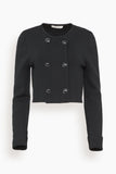 Dorothee Schumacher Sharp Ambition Jacket in Pure Black