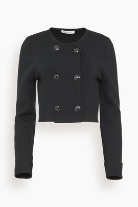 Sharp Ambition Jacket in Pure Black
