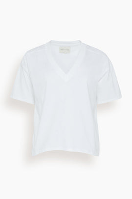 Faaa V-Neck T-Shirt in White