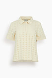 Brickett Polo in Ivory