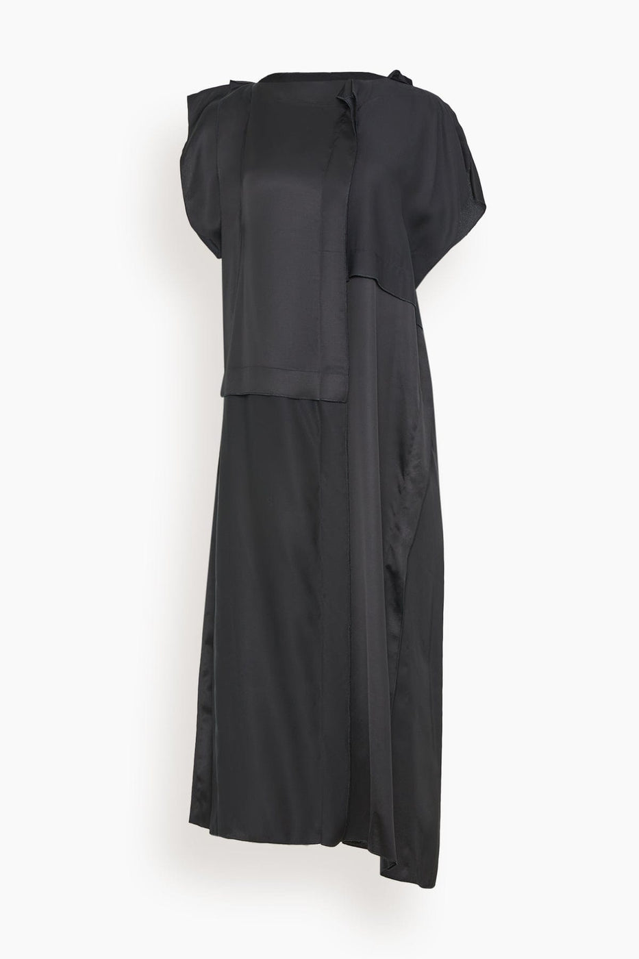 MM6 Maison Margiela Cocktail Dresses Maxi Dress in Black Maxi Dress in Black