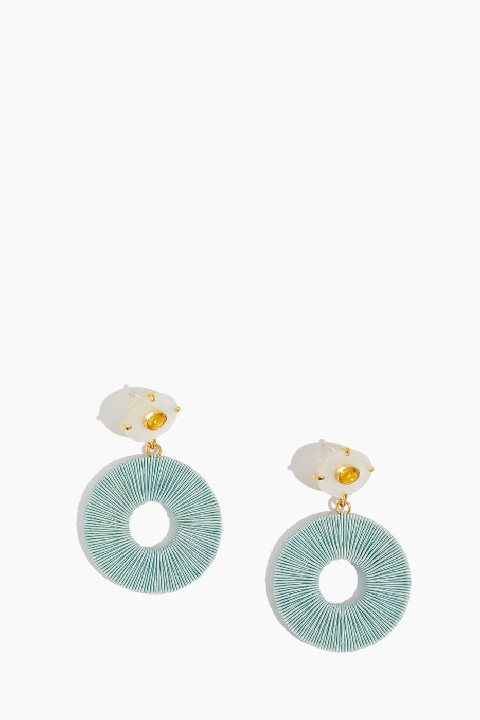 Lizzie Fortunato Earrings Domingo Earrings in Teal