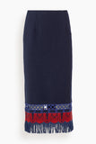 Hunter Bell Rivington Skirt in Midnight Wool