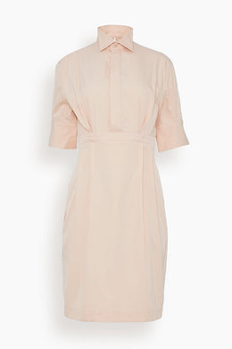 SASUPHI Casual Dresses Abiti Smoking Dress in Light Pink