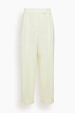 Rohe Pants High Waisted Tailored Trousers in Off White High Waisted Tailored Trousers in Off White