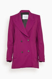 Callas Milano Jackets New Vittoria Signature Double Breasted Jacket in Magenta