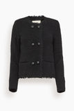 Isabel Marant Suely Boucle Blazer in Black