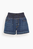 Sacai Shorts Denim Shorts in Blue