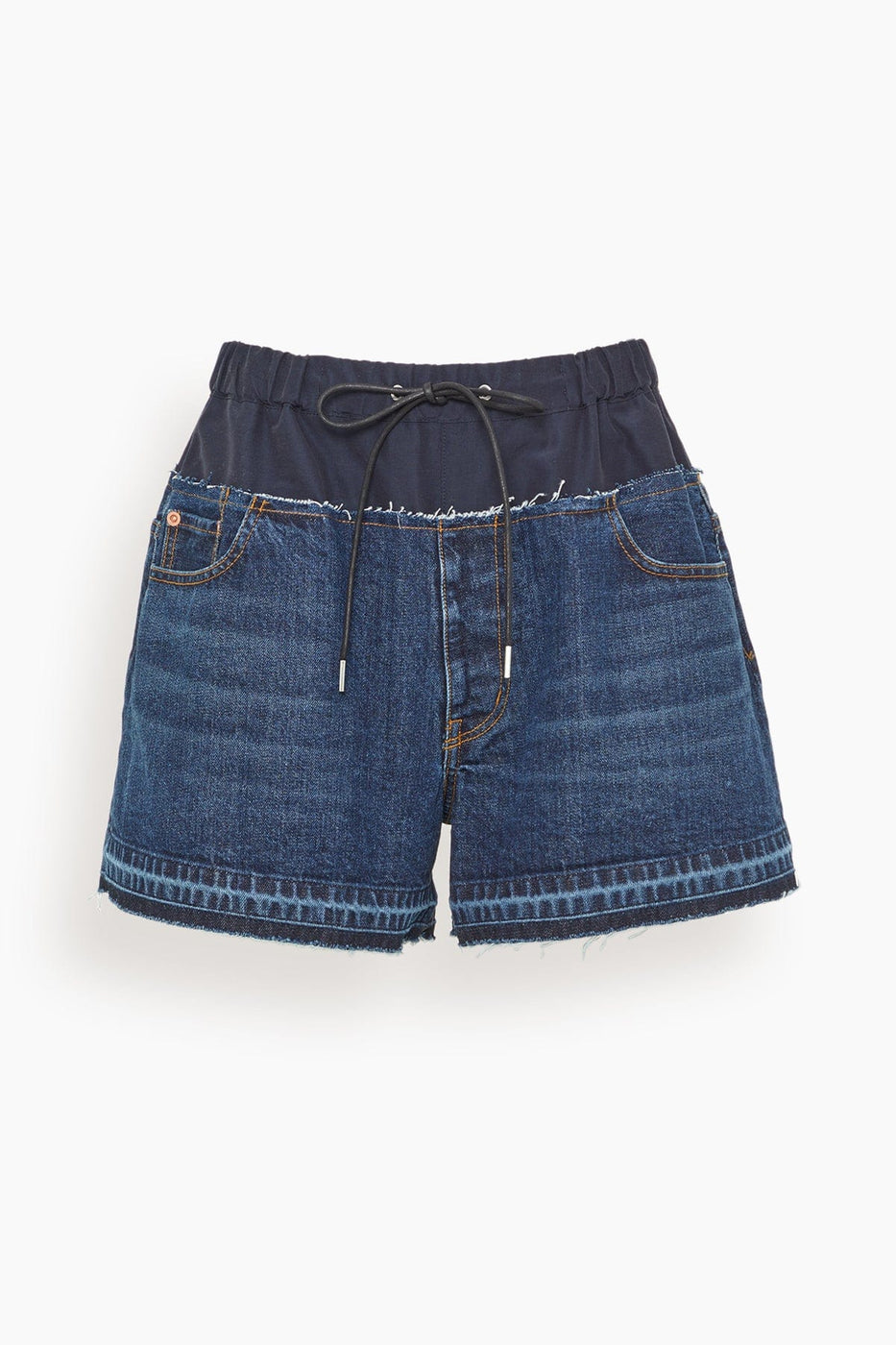 Sacai Shorts Denim Shorts in Blue