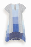 Lemlem Dresses Elina Caftan in Sisay Blue