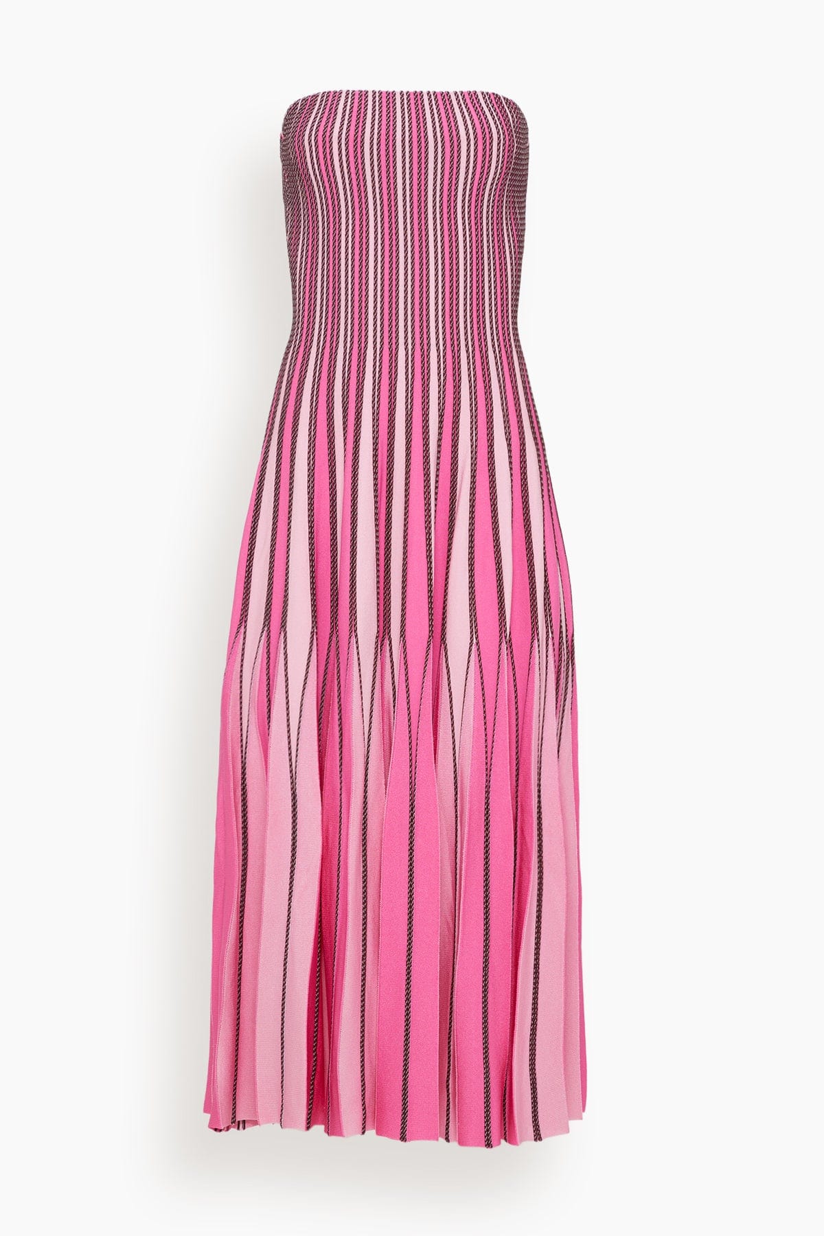 Simkhai Soleil Midi Dress in Berry Multi – Hampden Clothing
