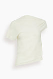 Rohe Tops Deconstructed Knitted Top in Off White Deconstructed Knitted Top in Off White