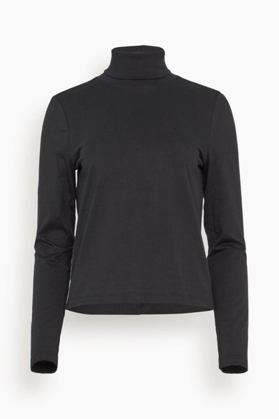 Prince Long Sleeve Turtleneck in Black