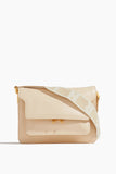 Marni Handbags Cross Body Bags Trunk Soft Medium Bag in Cream