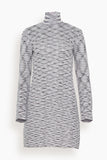 Missoni Casual Dresses Short Dress in Lilac/White Sequins Spacedye