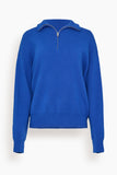 Staud Hudson Cashmere Sweater in Cobalt