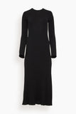 Loulou Studio Casual Dresses Hobas Knit Dress in Black Hobas Knit Dress in Black