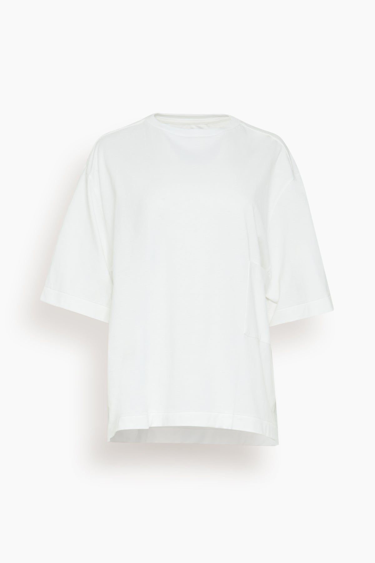 Tanaka Tops The Boxy Tee in White The Boxy Tee in White