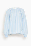 Marni Long Sleeve Top in Light Blue