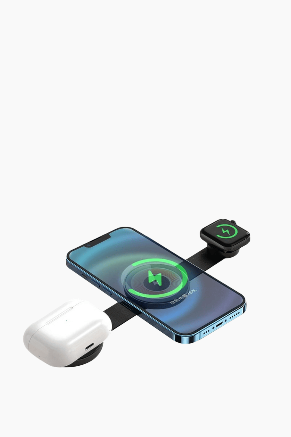 Tech Trendz Mini 3 in 1 Magnetic Wireless Charger – Hampden Clothing