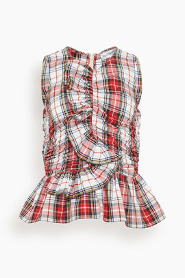 Doering Top in Carlyle Plaid