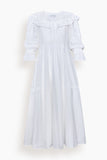 Hunter Bell Selena Dress in White