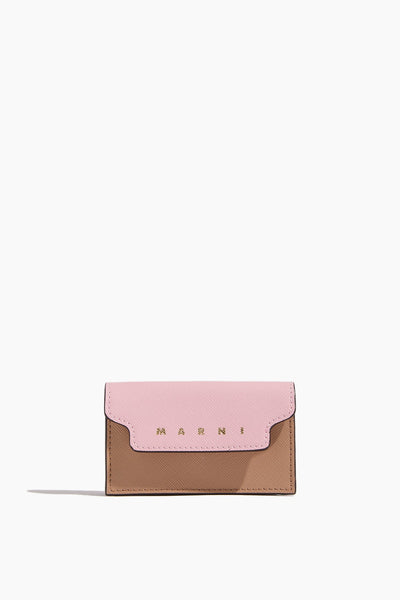 Card Case in Cinder Rose/Pompei/Chocolate