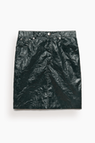Marni Midi Skirt in Dark Petrol