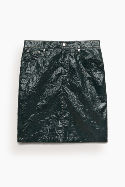 Midi Skirt in Dark Petrol