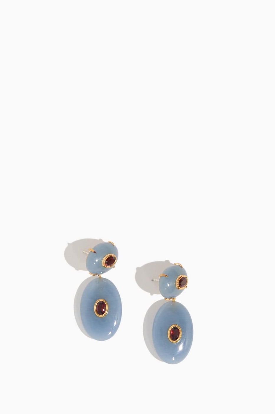 Lizzie Fortunato Earrings Dorothy Earrings in Blue Lizzie Fortunato Dorothy Earrings in Blue