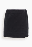 Apiece Apart Marta Mini Skirt in Midnight
