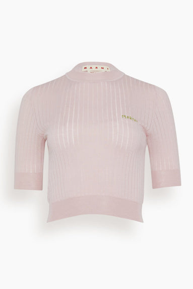 Marni Tops Round Neck Sweater in Quartz