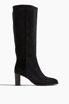 Catherine 70 Scrunch Boot in Black