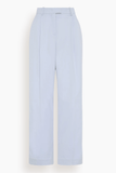 Another Tomorrow Relaxed Wide Leg Pant in Sky