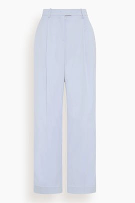 Relaxed Wide Leg Pant in Sky