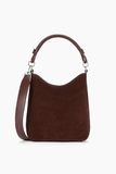 Staud Mel Shoulder Bag in Mahogany