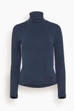 Flore Flore Dinah Turtleneck in Navy